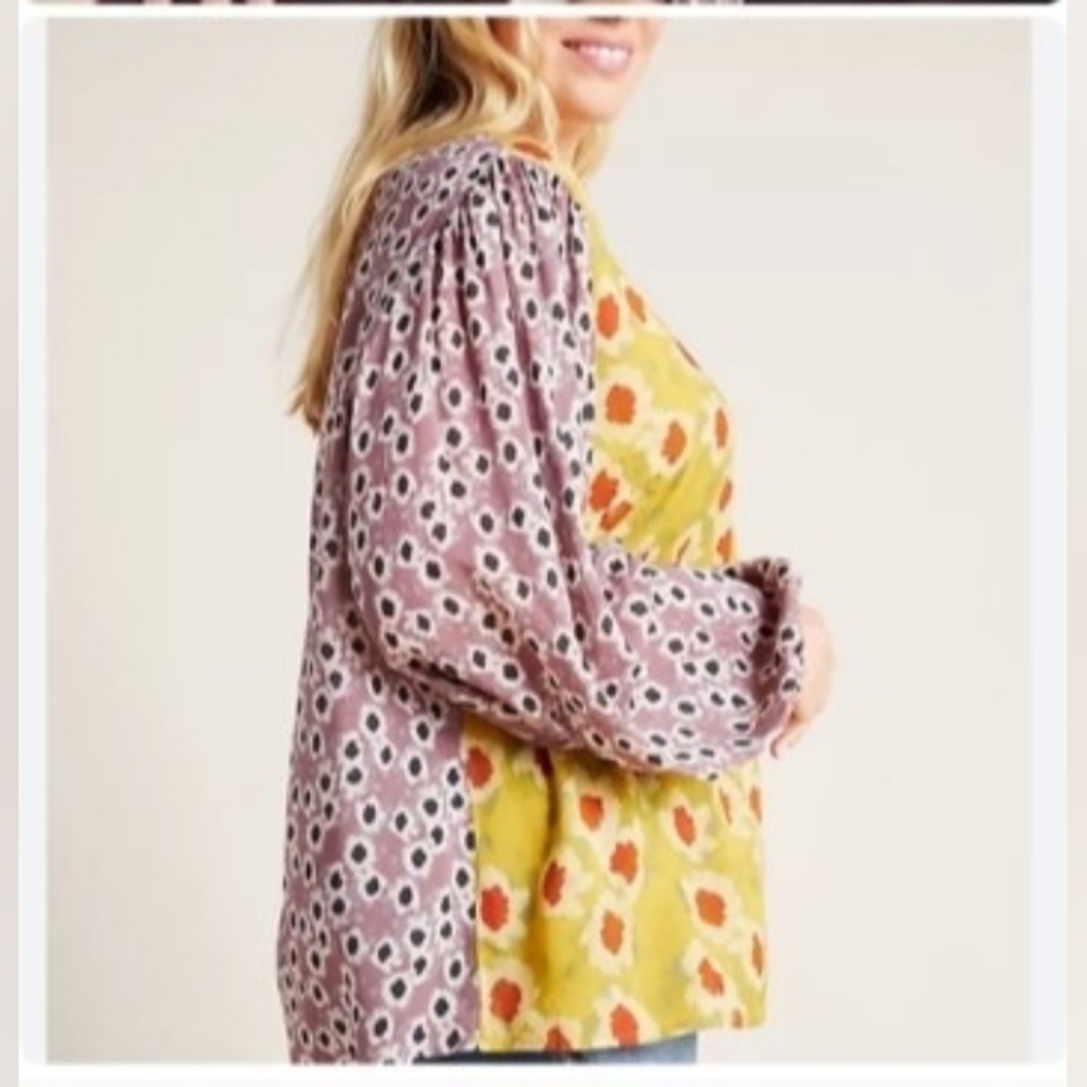 Vibrant Multi Colored/Patterned Women's Top - image 4